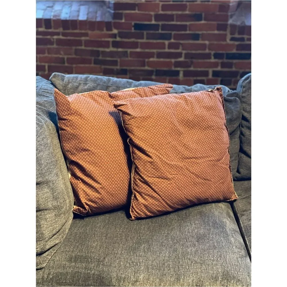Decorative Handmade Retro Circle Pattern Throw Pillows Neutral Colors - 17”x17”